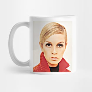 Twiggy Digital Painting Mug